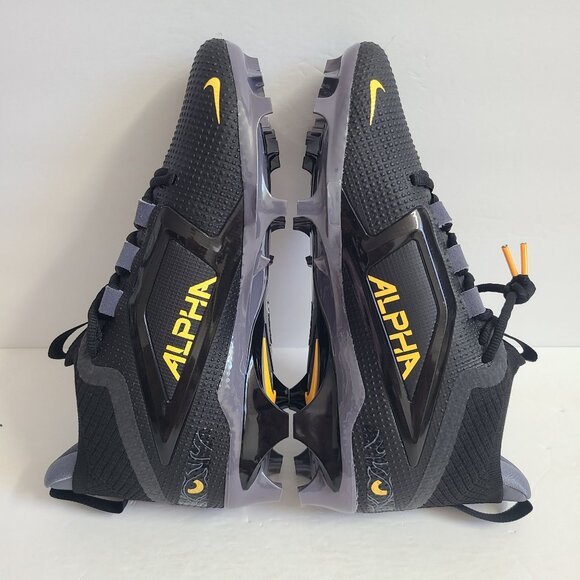 NEW Nike Alpha Menace Elite 4 Saquon Barkley Football Cleats HF4313-001 Size 8.5 main image 4